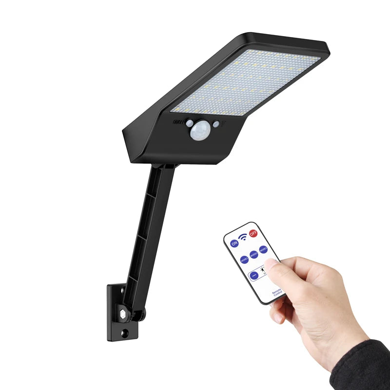 Black Solar Lamp