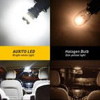 AUXITO 10x W5W T10 LED Bulbs Car Parking Position Lights Canbus Interior Light 6500K 168 194 For BMW VW Mercedes Audi A3 A4 E60
