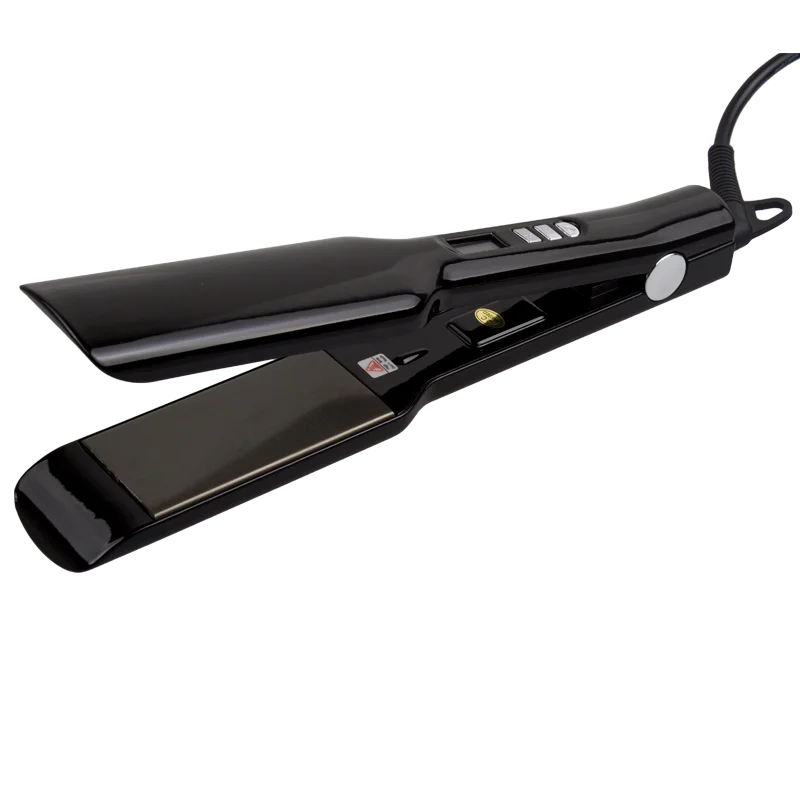 Hair Straightener Titanium Plate Straightening Iron Keratin Treatment Flat Irons 470℉ MCH Fast Heating High Temperature Styler
