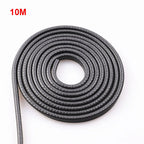 Kcimo Car Door Protector Edge Scratch Strip Guard Trim Car Door Noise reduction Anti Collision Protection With Steel Carstyling