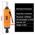 HIFESON Air Die Grinder Grinding Mill Pneumatic Engraving Machine Polishing Machine Tools Engraving Tool