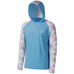 Bassdash Men’s UPF 50 Performance Fishing Shirt Cooling Hoodie Camo Long Sleeve  FS17M