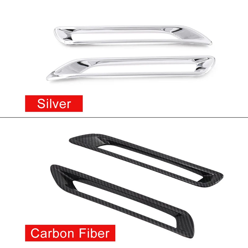 For Toyota RAV4 XA50 2019 2020 2021 2022 2023 2024 Hybrid ABS Car Rear Fog Light Lamp Cover Trim Bumper Reflector Accessories