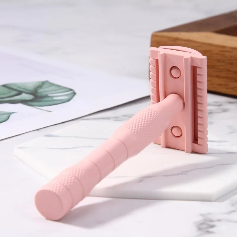 YAQI Pink Color Lady Safety Razor for Mens