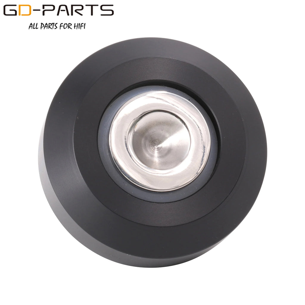 46*20mm Hifi Audio Speaker AMP Turntable CD Isolation Stand Feet Spike Cone Pad Mat Damper Shock Absorber Base Stainless Steel