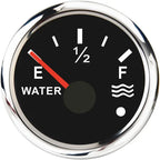 Car Marine Boat Boost Alarm Gauge 2‘’ 52mm Oil pressure Meter Water Level Fuel Temperature 12V 24V Voltmeter Accessories Meter
