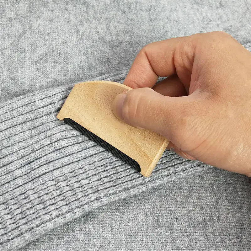 Pilling Wooden Shaver Hair Tool Removal Cleaning Fabric Comb Epilator Clothes Sweater Cashmere Household Portable Lint Removers