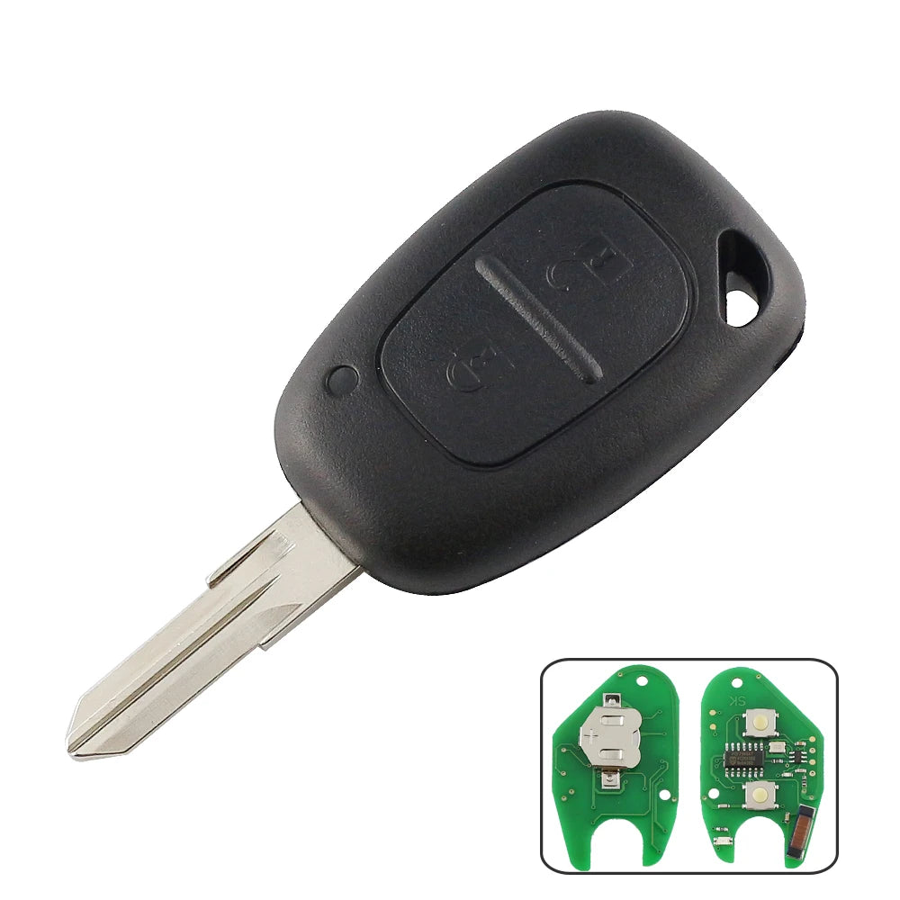 YIQIXIN 2 Button Remote Key For Renault Master Traffic Kangoo Nissan Interstar Primastar For Vauxhall Opel Vivaro ID46 Chip