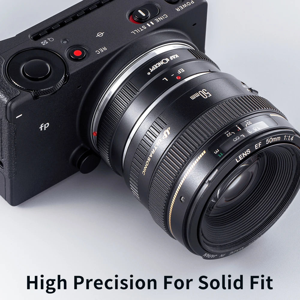 K&F CONCEPT Lens Adapter for Canon EF FD FL M42 M39 C/Y MAF Nikon F OM PK AR TAM MD Lens to Sigma Leica Panasonic L Mount Camera