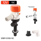 Aerated bait pump, live fish tank pump, marine Luya submarine pump, DC submersible pump