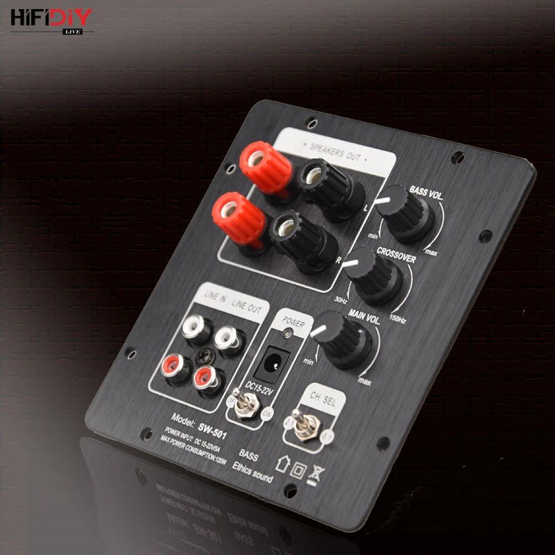 HIFIDIY LIVE 2.1 Amplifier Board TPA3118 2x30W + 60W Sub, Independent 2.0 Out