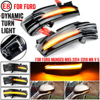 Dynamic Blinker For FORD MONDEO MK5 2014-2019 MK V 5 LED Turn Signal Light Side Lamp 2015 2016 2017 2018 MK V 5