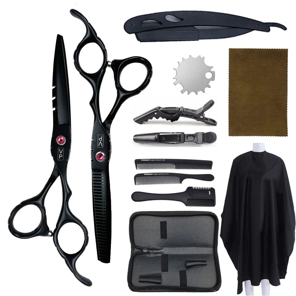 Hairdressing Scissors Professional Hairdressing Scissors Set New 6 Inch Hairdressing Scissors Japan 440C Hairdressers Scissors