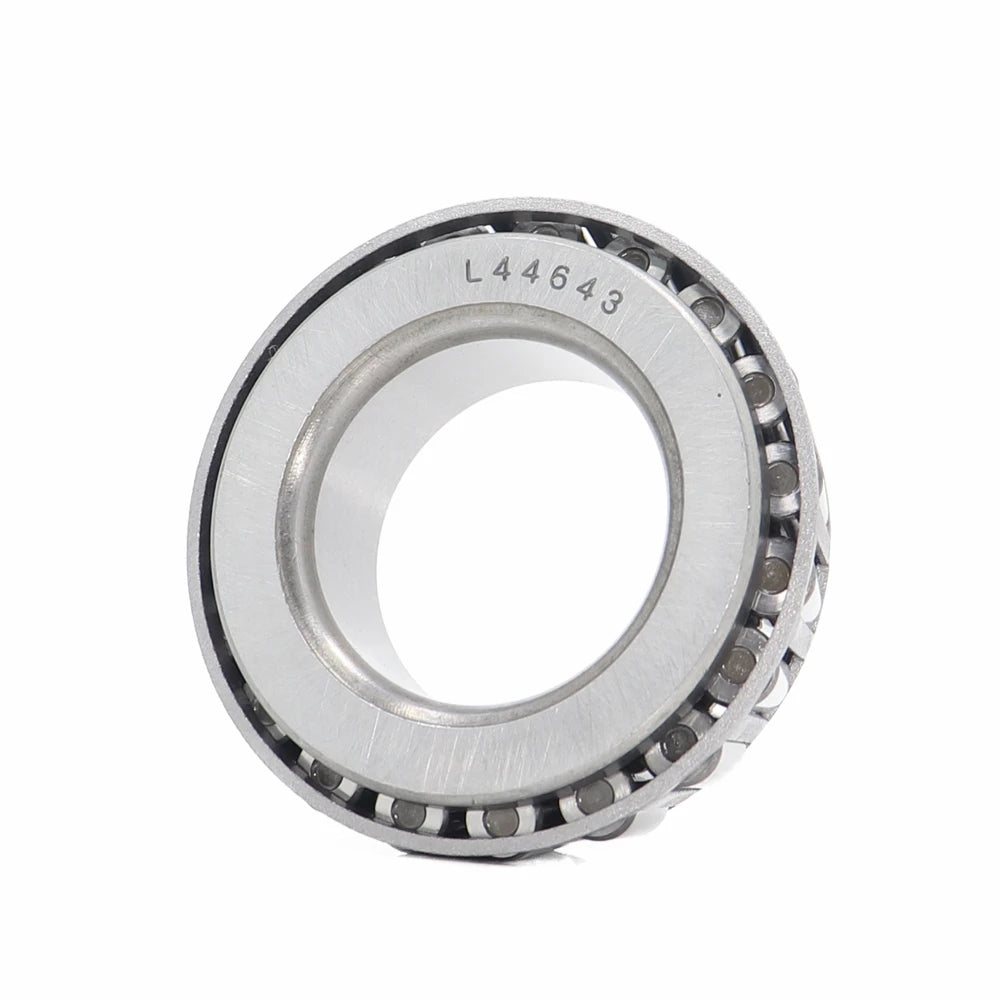 2 Set 1'' Axles Trailer Wheel Hub Bearings Kit, L44643/L44610,1.000"x1.980"x0.580" inch ,12192TB Seal,Dust Cover,Cotter Pin.