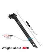 UNO SP-719 Bicycle Seatpost   Road Mountain Bike Seatpost 27.2/30.9/31.6*350/400mm Seat Tube Bicycle Aluminum Alloy Parts