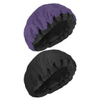 Hair Care Heating Cap Deep Conditioning Heat Cap Microwavable Heat Cap Steaming Microfiber Cotton Reversible Flaxseed Interior
