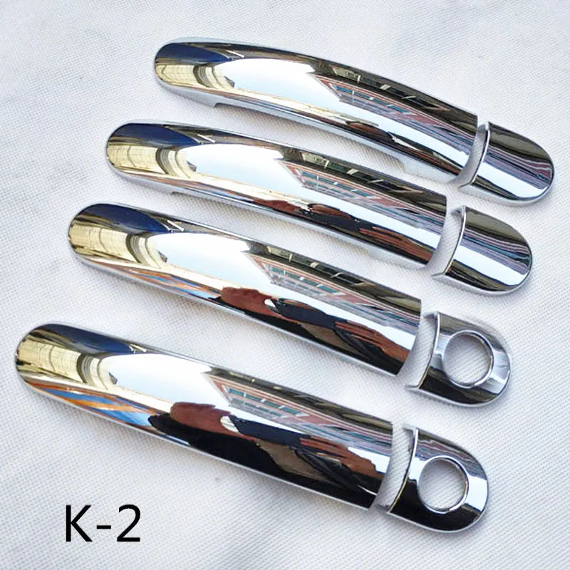 Suitable For Volkswagen VW Gol G5 G6 G8 Voyage Saveiro Accessories Door Handle Cover Trim Plastic Chrome Imitation Carbon Fiber