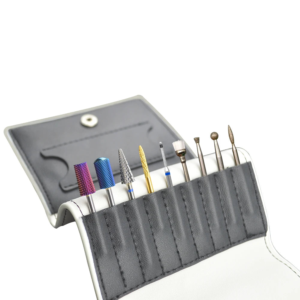 RolinStar Many Sales promotion type Carbide barrel stable shank  Accessories Cutter pedicure nail milling drill bits