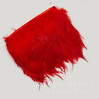 Wholesale 10 Meter 10-15CM 4-6inch Chicken Rooster Tail Feathers Trims Strip for Wedding Party Clothing Rooster Feather Trim