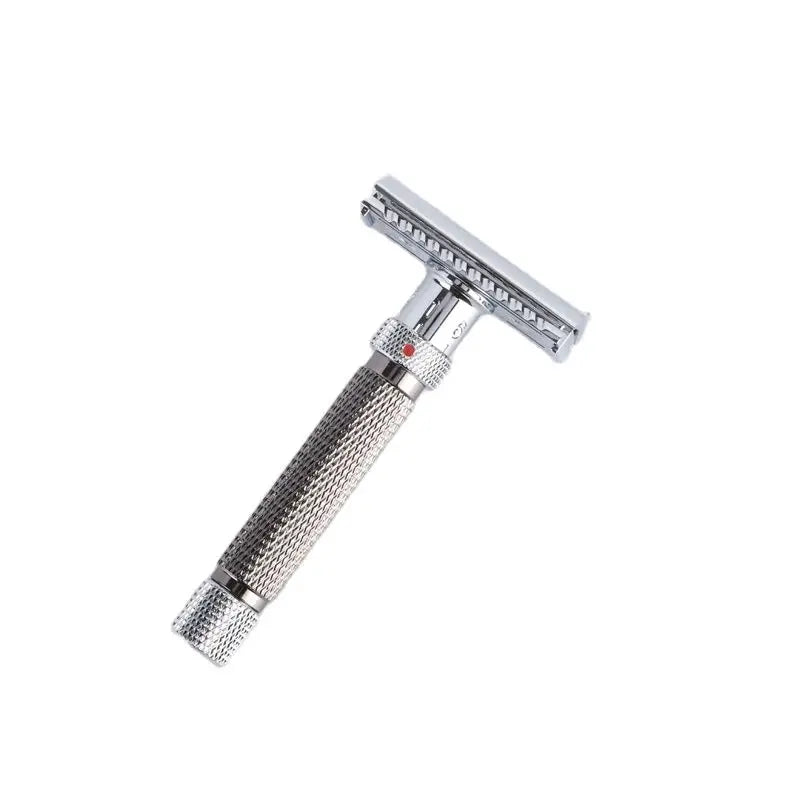 Yaqi Adjustable Safety Razor for Men, The Final Cut, Chrome & Gunmetal Finish
