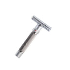 Yaqi Adjustable Safety Razor for Men, The Final Cut, Chrome & Gunmetal Finish