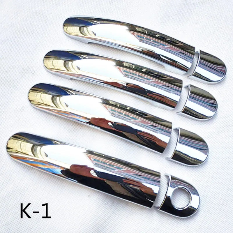 Suitable For Volkswagen VW Gol G5 G6 G8 Voyage Saveiro Accessories Door Handle Cover Trim Plastic Chrome Imitation Carbon Fiber