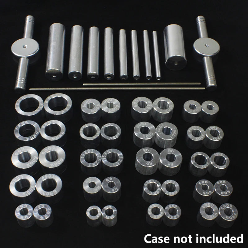 Bike Hub Bearing Install and Remove Tool Kit Pressed Bottom Bracket Tool Set Bearing Hub Disassembly Assembly Tool Bike Tool Kit