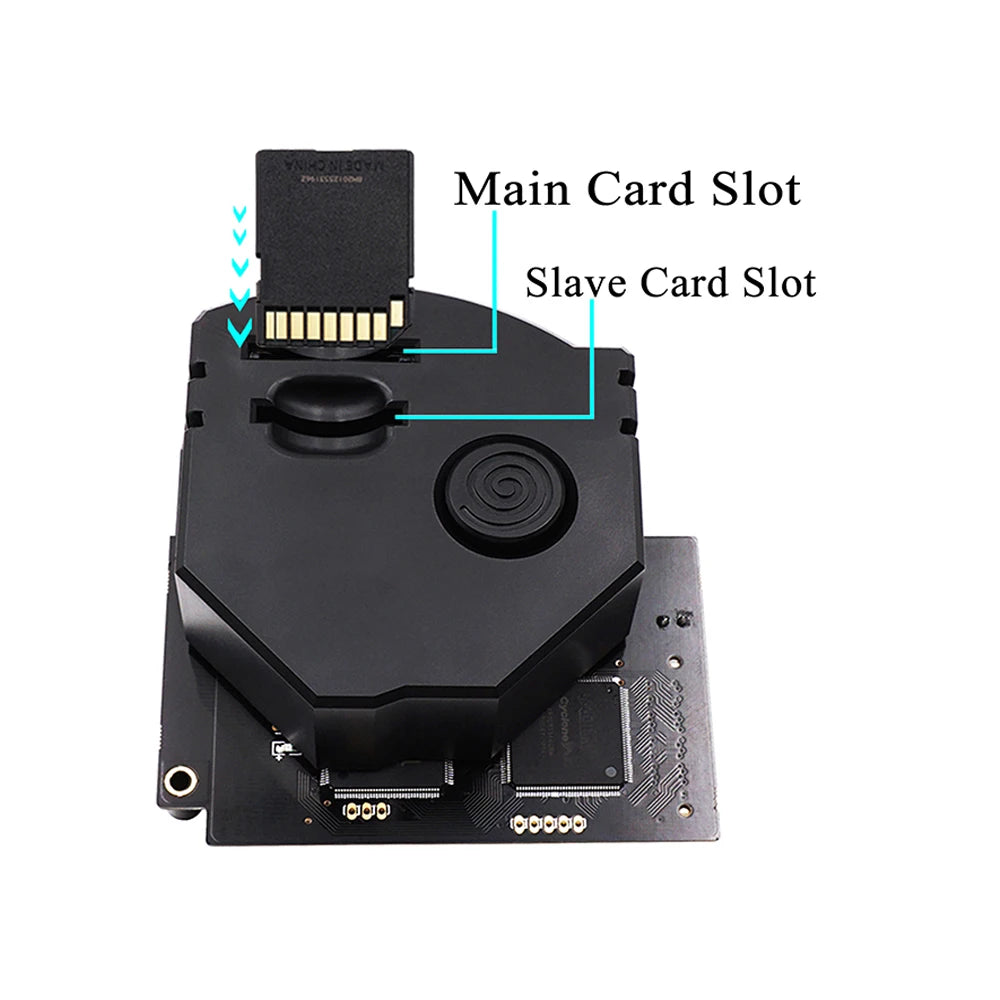 BitFunx GDEMU Mount Kit Remote SD Card Extension Cable For SEGA DC Dreamcast VA1 Game Console
