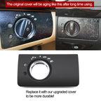 Car Interior Head Lamp Headlight Switch Panel Trim Replacement For Mercedes Benz W164 ML GL 300 350 450 500 2005-2011