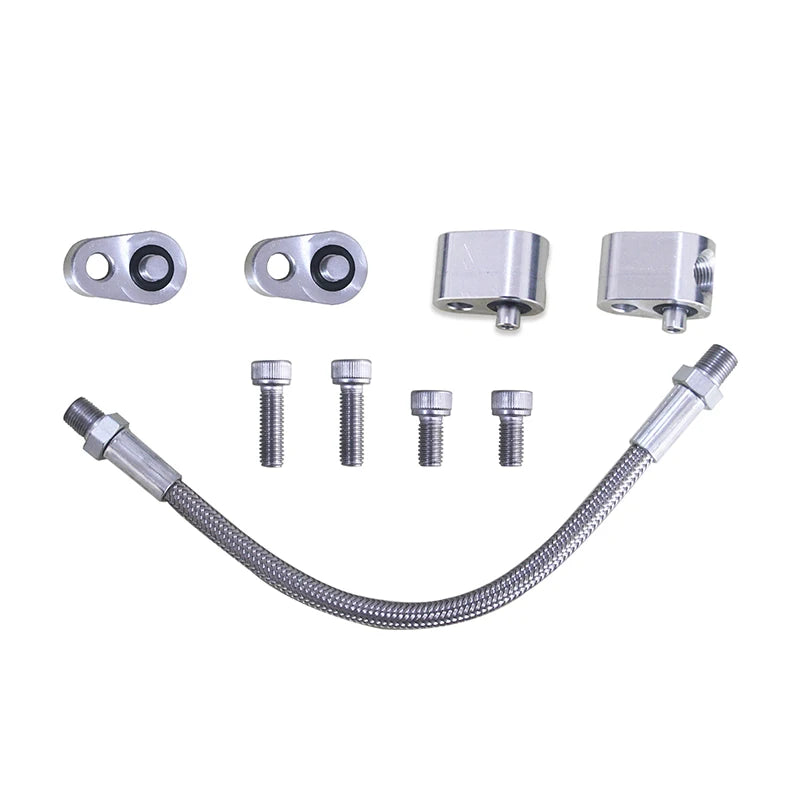 LS Cylinder Head Coolant Steam Port Crossover Throttle Body Bypass Hose Kit For GM Serie LS1 LSX LM7 LR4 LQ4 LS6 L59 LQ9 LM4 L33