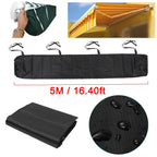 2/2.5/3/3.5/4/4.5/5m Oxford Patio Awning Winter Storage Bag Yard Garden Shelter Rain Weather Cover Protector Sun Canopy Cloth
