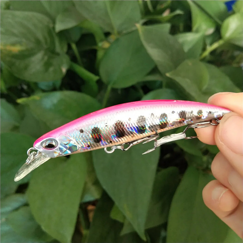 TSURINOYA 6pcs DW75 Sinking Jerkbait Fishing Lure 70mm 8.9g Minnow Hard Lure With Hook ABS Plastic Isca Artificial Leurre