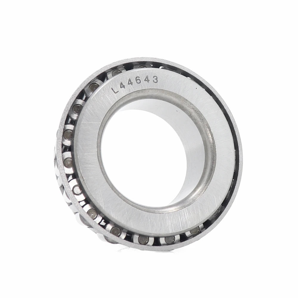 2 Set 1'' Axles Trailer Wheel Hub Bearings Kit, L44643/L44610,1.000"x1.980"x0.580" inch ,12192TB Seal,Dust Cover,Cotter Pin.