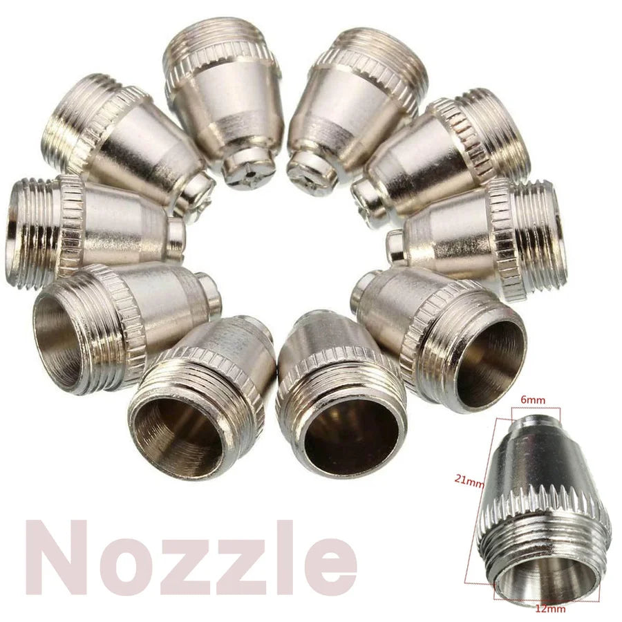 Air Plasma Cutting Gun Accessories Consumables Torch Electrode Tip Nozzle Shield Cap  Kit For WSD60 AG60 SG55 CUT60 LGK60