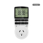 12/24 Hour Electronic Digital Timer Switch EU UK US AU FR Plug Programmable Timing Socket Kitchen Timer Outlet Timer Control