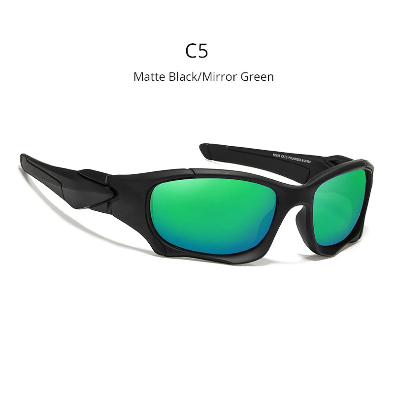 C5 Mirror Green / Black Hard Case