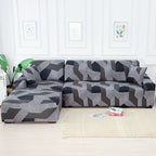 Sofa Cover for Living Room Stretch Printed Sofa Slipcover L shape Corner Sofa Covers funda sofa Elastic Couch Cover 1/2/3/4-seat