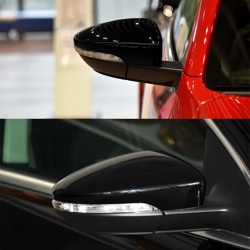 POLO Scirocco EOS Bora Jetta Beetle Passat Sagitar Car carbon fiber rear mirror cover For Volkswage VW Golf 6 Golf 5 Golf 7 CC
