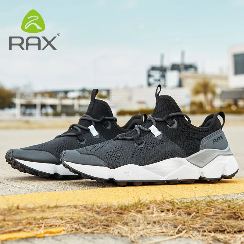 RAX Outdoor Breathable Hiking Shoes Men Lightweight Walking Trekking Wading Shoes Sport Sneakers Men Outdoor Sneakers Male