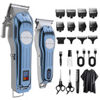 Sejoy Electric Baber Hair Clipper Kits Professional Hair Cutting Machine Set Rechargeable Cordless Electric Hair Trimmer Set