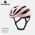 ROCKBROS Cycling Helmet Ultralight Adjustable Road & MTB, Integrally Molded, M/L 54-62cm