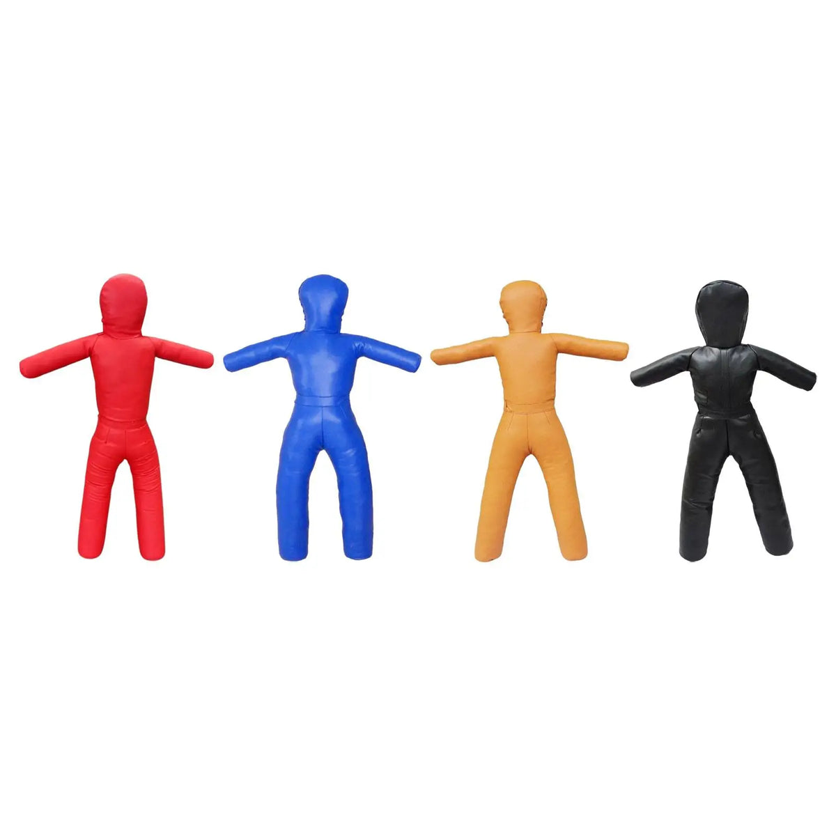 Grappling Training Dummy Boxing Equipment Unfilled Mannequin Sturdy Multiuse Kickboxing Training Prop PU Leather 130cm