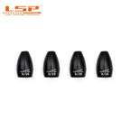 LSP Texas Rig Sinker 1/16 - 1 Oz Bullet Bass Fishing Weight 1.8-28g Lure Accessories Fishing Goods For Winter Fishing