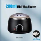 Wax Heater Warmer Machine For Hair Removal Depilation Wax Dipping Epilator Paraffin Pot and Wood Sticks Kit