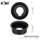 Soft Silicon Camera Eyecup for Nikon Z9 / Z8 / Zf Circle Type Eyecup Camera Extended Eyeshade Protector Replaces NIKON DK-33
