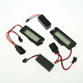 1 Pair LED Number License Plate Light for Golf MK4 MK5 MK6 Passat CC EOS Polo Rabbit Scirocco Beetle 3D0943021A 1J6943021B