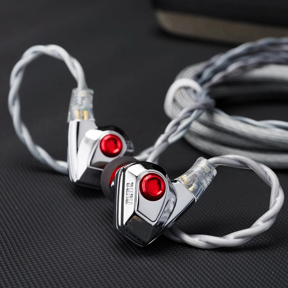 DUNU Titan S2 / TitanS 2 Dual-Chamber & Magnetic Circuit Dynamic Driver In-Ear Earphones with 3.5mm+4.4mm lnterchangeable Plug