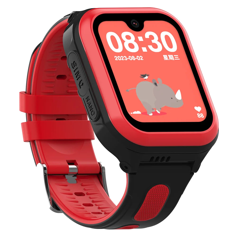 Wonlex 4G Kids Smart Watch 1.78‘’ AMOLED GPS WiFi Monitor Tracker Location Video Call WhatsApp Android8.1 SmartWatch for Child