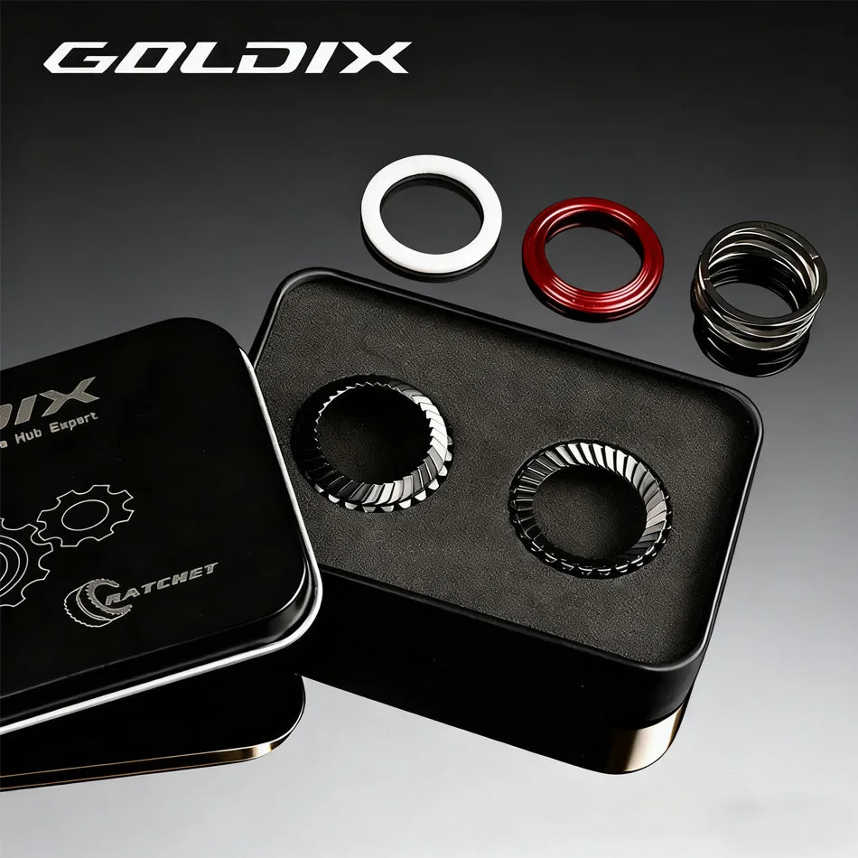GOLDIX bicycle hub ratchet meshing spiral for 370/350/310/180/160 hubs, 36T or 60T