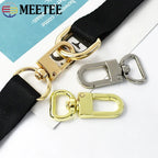 5/10Pcs Meetee 13/16/19mm Metal Belt Buckle Lobster Trigger Clasp Snap Hook Keychain Carabiner for Bag Clip Hardware Accessories
